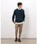 【スマートベーシックパンツ】両面起毛 ストレッチツイル  テーパードスラックス