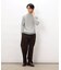 日本の色 リブタートルニット