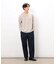 膨れジャカード 長袖 Ｔシャツ