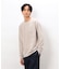 膨れジャカード 長袖 Ｔシャツ