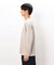 膨れジャカード 長袖 Ｔシャツ
