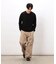 膨れジャカード 長袖 Ｔシャツ