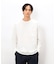 膨れジャカード 長袖 Ｔシャツ