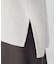 ラメモールボートネックニット