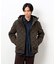 シームレスダウン フード ブルゾン