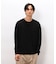 膨れジャカード 長袖Tシャツ