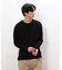 膨れジャカード 長袖Tシャツ