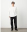 膨れジャカード 長袖Tシャツ