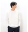 膨れジャカード 長袖Tシャツ