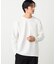 膨れジャカード 長袖Tシャツ