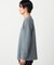 膨れジャカード 長袖Tシャツ