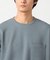 膨れジャカード 長袖Tシャツ