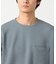 膨れジャカード 長袖Tシャツ