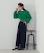 ケーブルクルーネックカーディガン