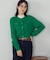 ケーブルクルーネックカーディガン