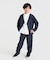 【雑誌掲載商品】ノーカラージャケットセットアップスーツ(110-130cm)
