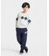 アーガイル長袖Tシャツ
