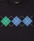 アーガイル長袖Tシャツ