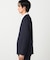 【セットアップ対応】デニムライクストレッチ ノーカラージャケット