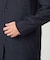 【セットアップ対応】デニムライクストレッチ ノーカラージャケット