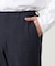 【セットアップ対応】デニムライクストレッチ テーパードパンツ