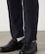 【セットアップ対応】デニムライクストレッチ テーパードパンツ