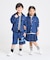 デニムライクストレッチ フード付き Gジャン