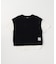 ケーブルジャカード フェイクレイヤード 半袖Tシャツ