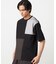 【吸水速乾】フェイクレイヤード ブロッキングTシャツ