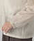 Vネック シアーブルゾン