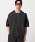 【吸水速乾】リネンライクポリエステル 布帛Tシャツ