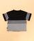 ギンガムチェック 切り替え 半袖Tシャツ(ベビーサイズ)