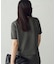 クルーネック ストレッチプリーツTシャツ / セットアップ対応