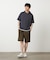 【吸水速乾】フェイクレイヤード フーデッド Tシャツ