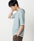 【吸水速乾】フェイクレイヤード フーデッド Tシャツ