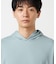 【吸水速乾】フェイクレイヤード フーデッド Tシャツ