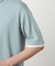 【吸水速乾】フェイクレイヤード フーデッド Tシャツ