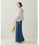 リメイク風 ロングデニムスカート
