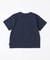 バンダナ柄プリント 切替半袖Tシャツ