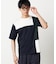 【接触冷感】USAコットン ブロッキングTシャツ