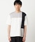 【接触冷感】USAコットン ブロッキングTシャツ