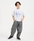 配色ステッチTシャツ