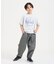 配色ステッチTシャツ