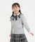 【オンライン限定カラー:グレー】ベーシック ニット カーディガン(140-160cm)