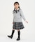 【オンライン限定カラー:グレー】ベーシック ニット カーディガン(140-160cm)
