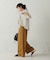 ワイドシルエット イージーパンツ
