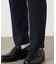 デニムライク ストレッチ テーパードパンツ