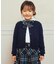 リボンタイ付き チェックプリーツスカート(110-130cm)