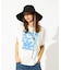 【Ruben/ルーベン】ラスターワイドブリムハット（顎紐付き）【WEB限定】
