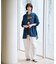 【Healthy denim / ヘルシーデニム】Almond / デニムシャツ